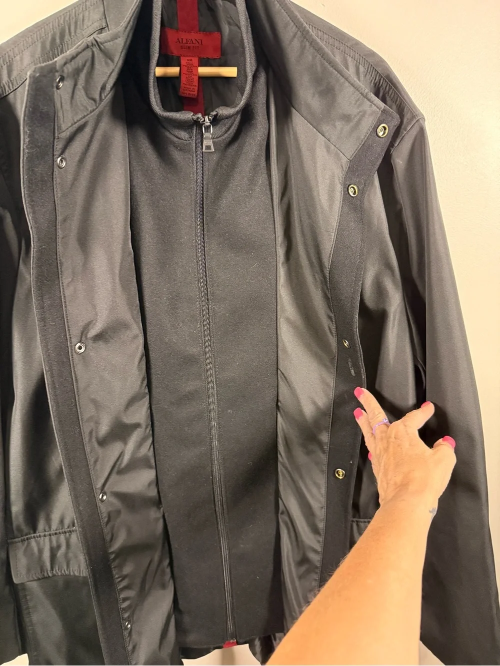 Alfani sleek black